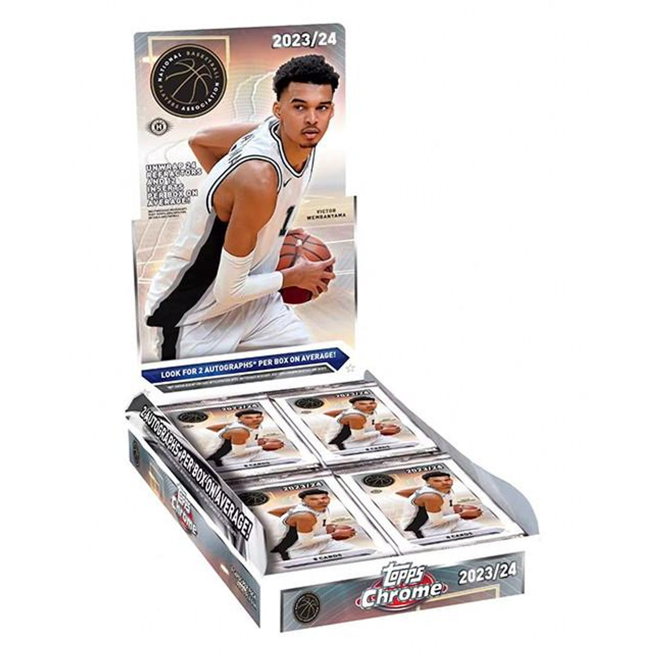 2023-24 Topps Chrome Basketball Hobby Box