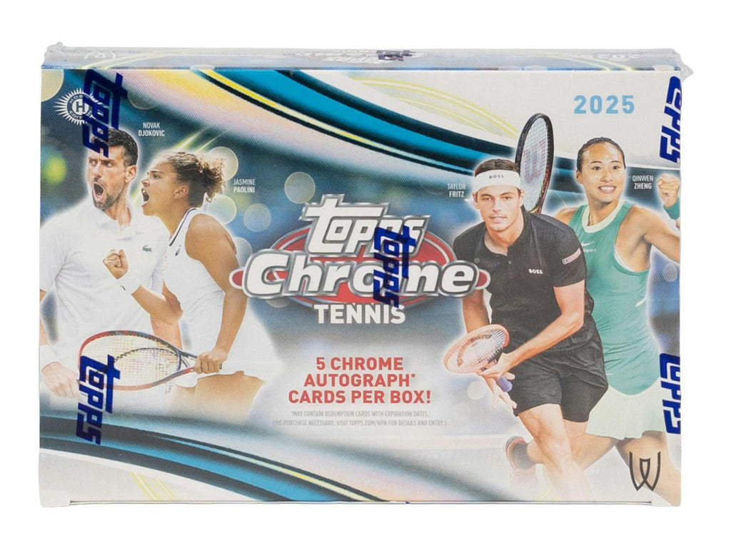 2025 Topps Chrome Tennis Breakers Delight 12-Box Case