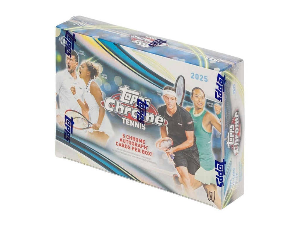 2025 Topps Chrome Tennis Breakers Delight 12-Box Case