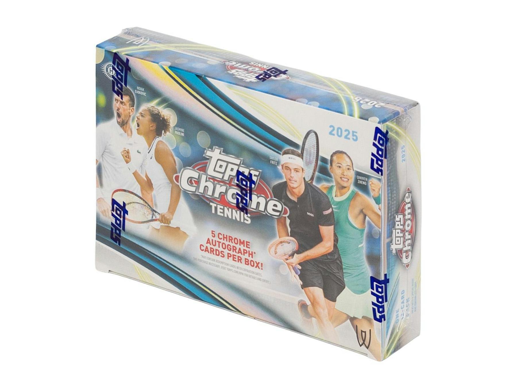 2025 Topps Chrome Tennis Breakers Delight 12-Box Case