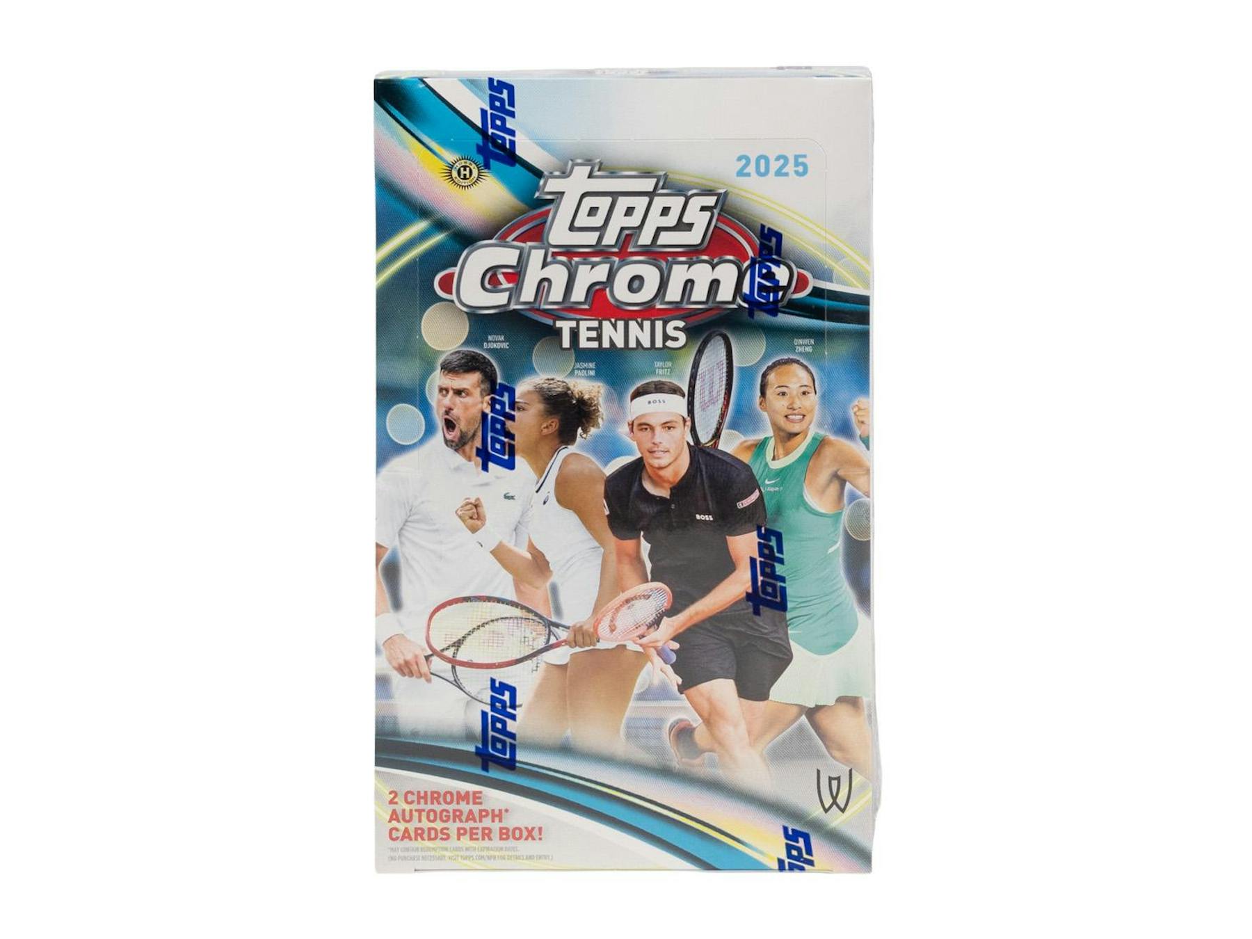 2025 Topps Chrome Tennis Hobby 12-Box Case
