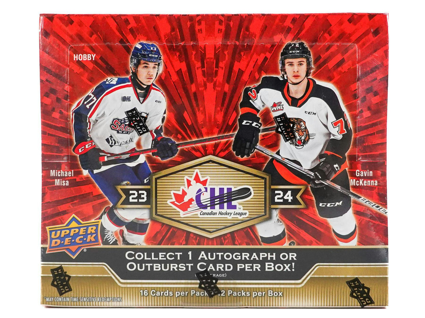 2023-24 Upper Deck CHL Hockey, Hobby Box