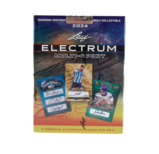 2024 Leaf Electrum Multi-Sport, Hobby Box