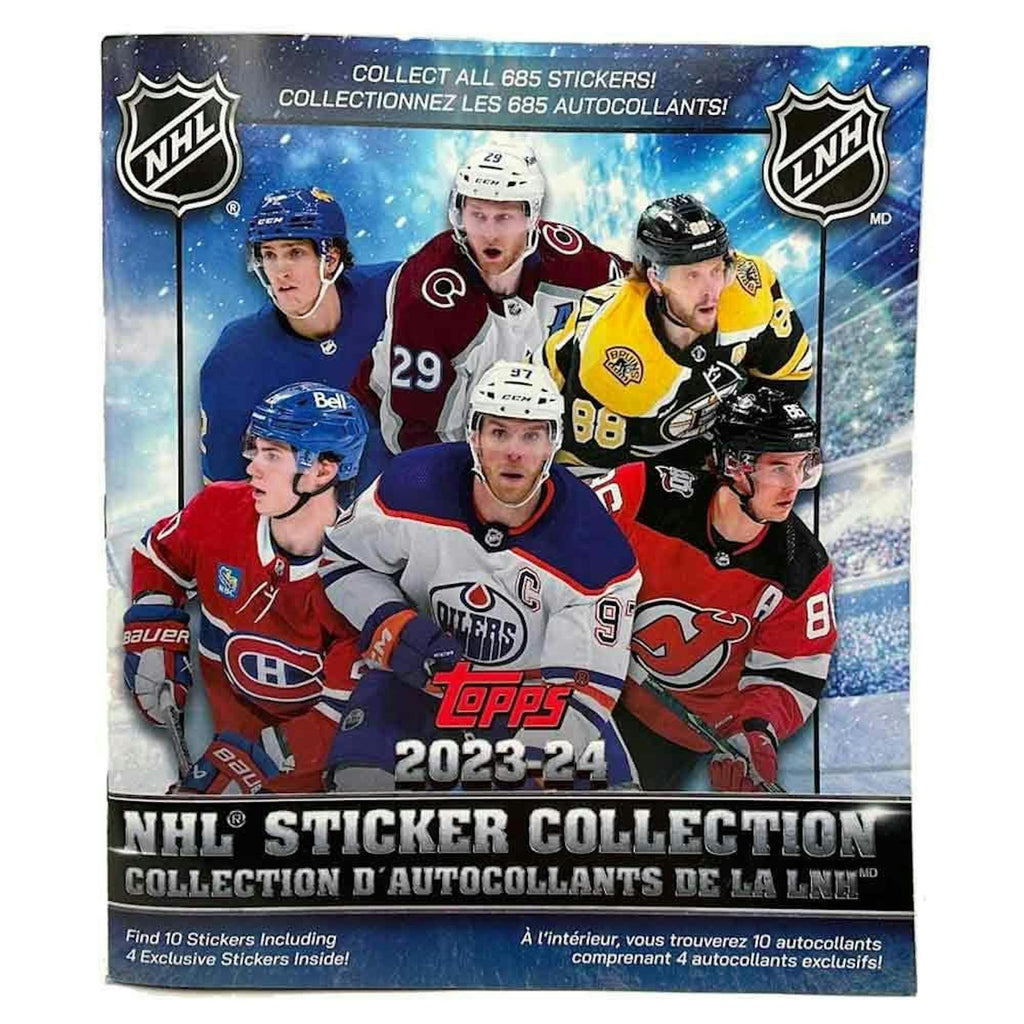 2024-25 Topps NHL Hockey Sticker Collection Album