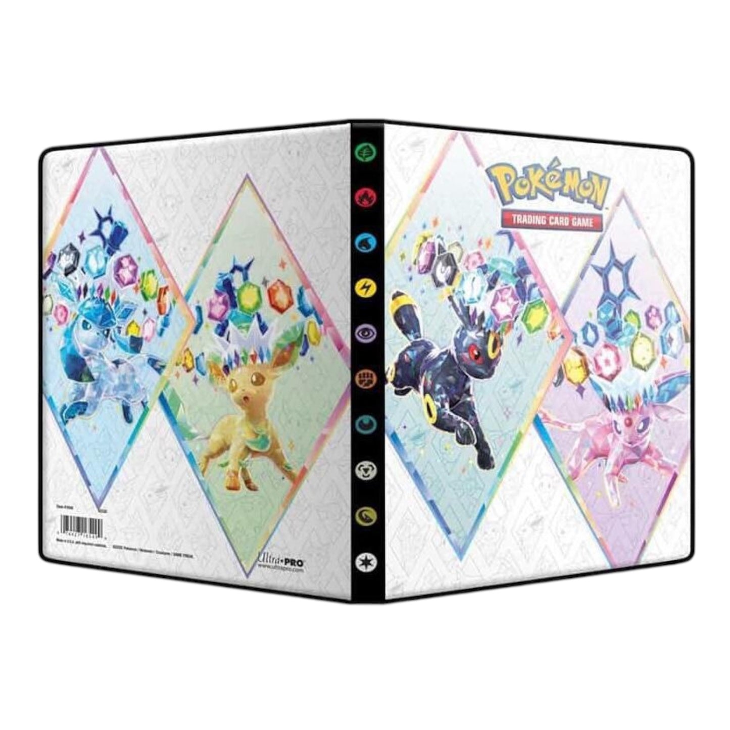 Pokémon TCG: S&G Prismatic Evolutions 4-Pocket Portfolio - Ultra Pro Storage Album (252 card capacity)