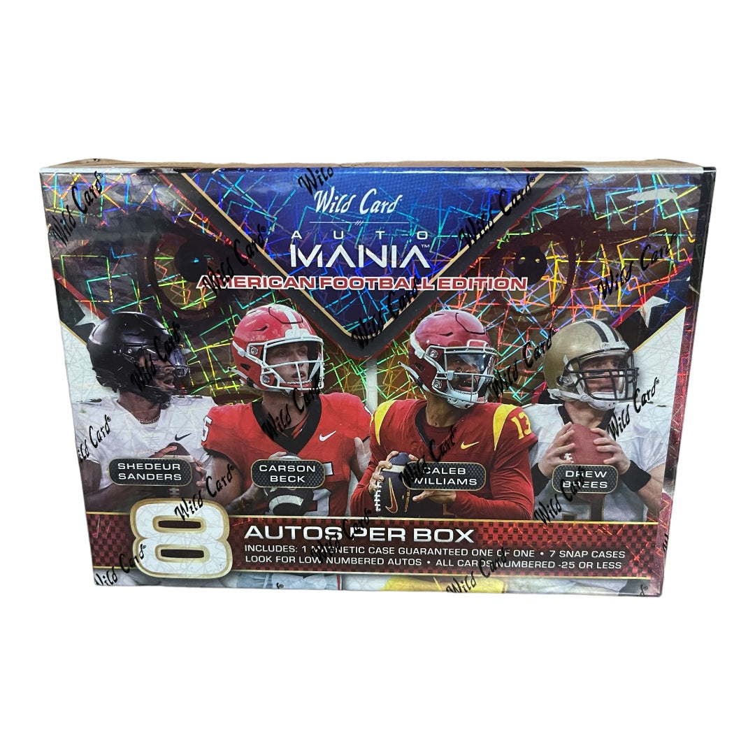 2024 Wild Card Auto Mania, Hobby Box