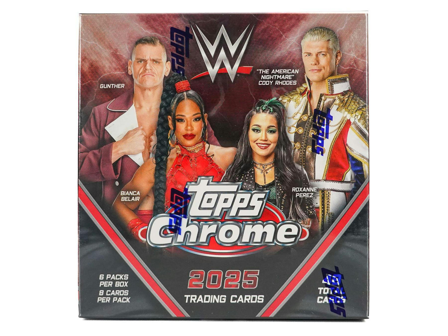 2025 Topps Chrome WWE Wrestling Mega Box