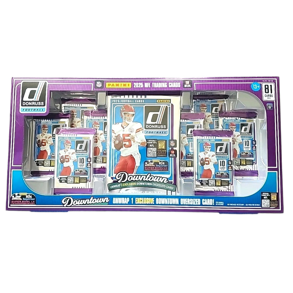 2025 Panini Donruss Football Bundle Box (Downtown Oversized Pack)