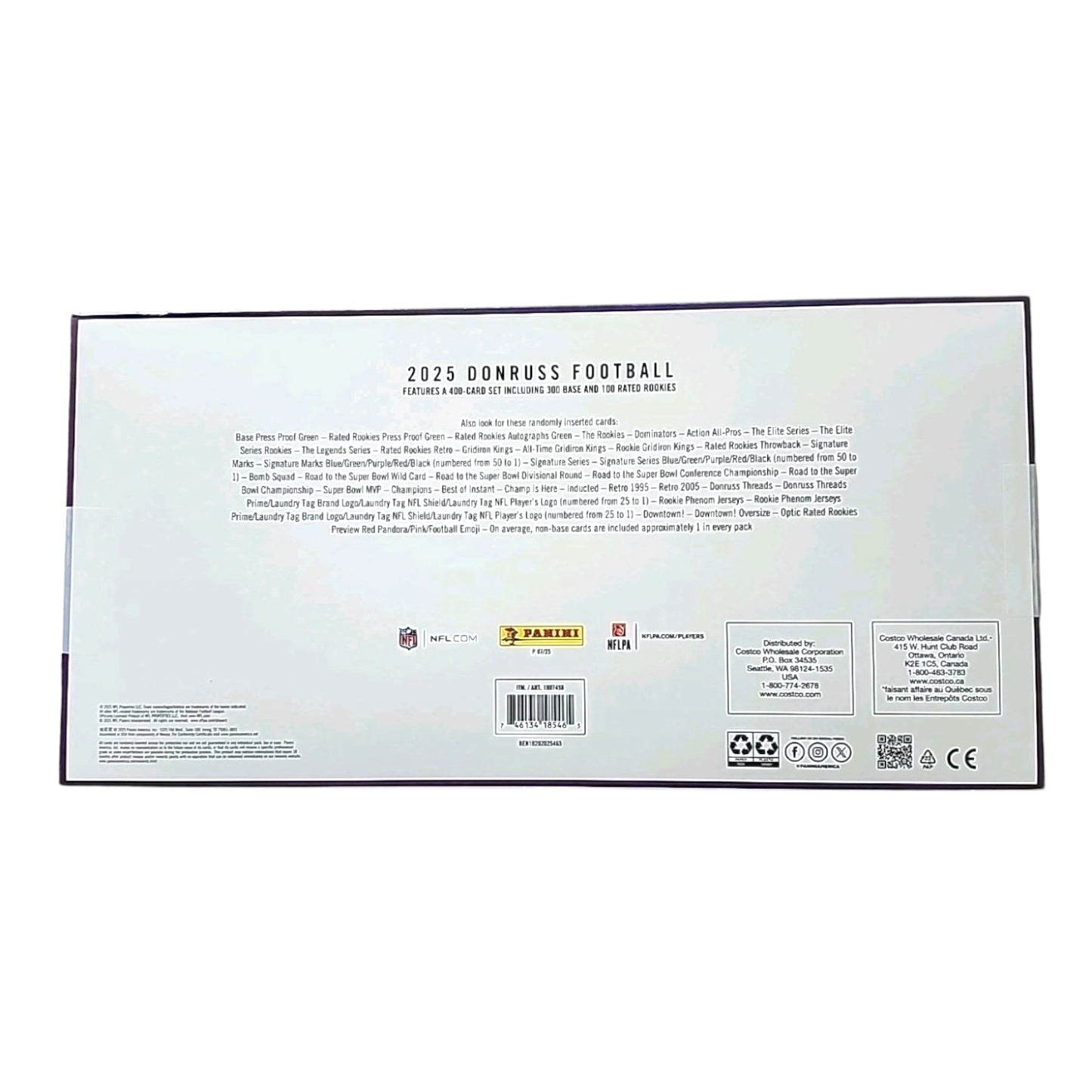 2025 Panini Donruss Football Bundle Box (Downtown Oversized Pack)