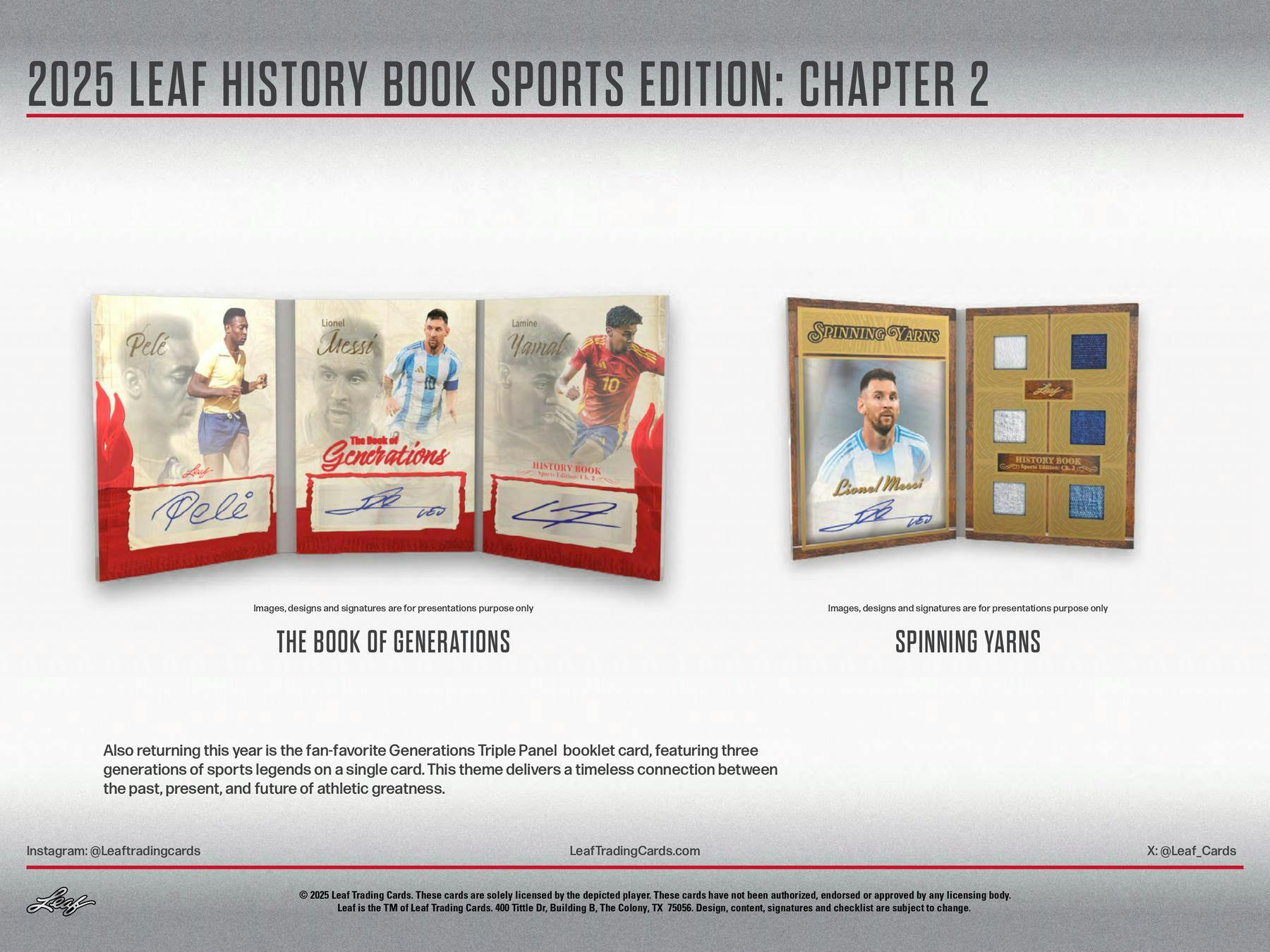 2025 Leaf History Book Sports Edition: Chapter 2 10-Box Hobby Case