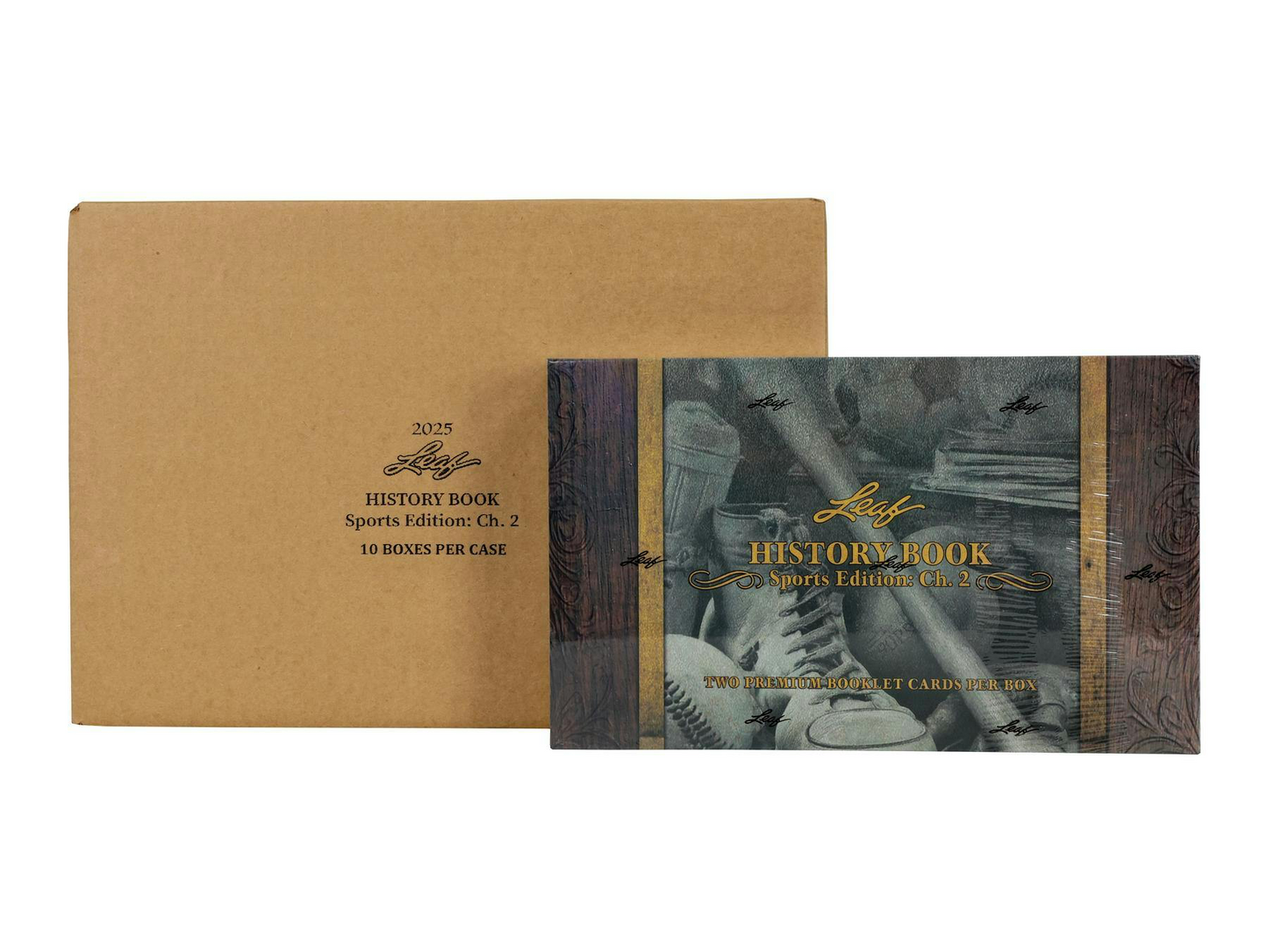 2025 Leaf History Book Sports Edition: Chapter 2 10-Box Hobby Case