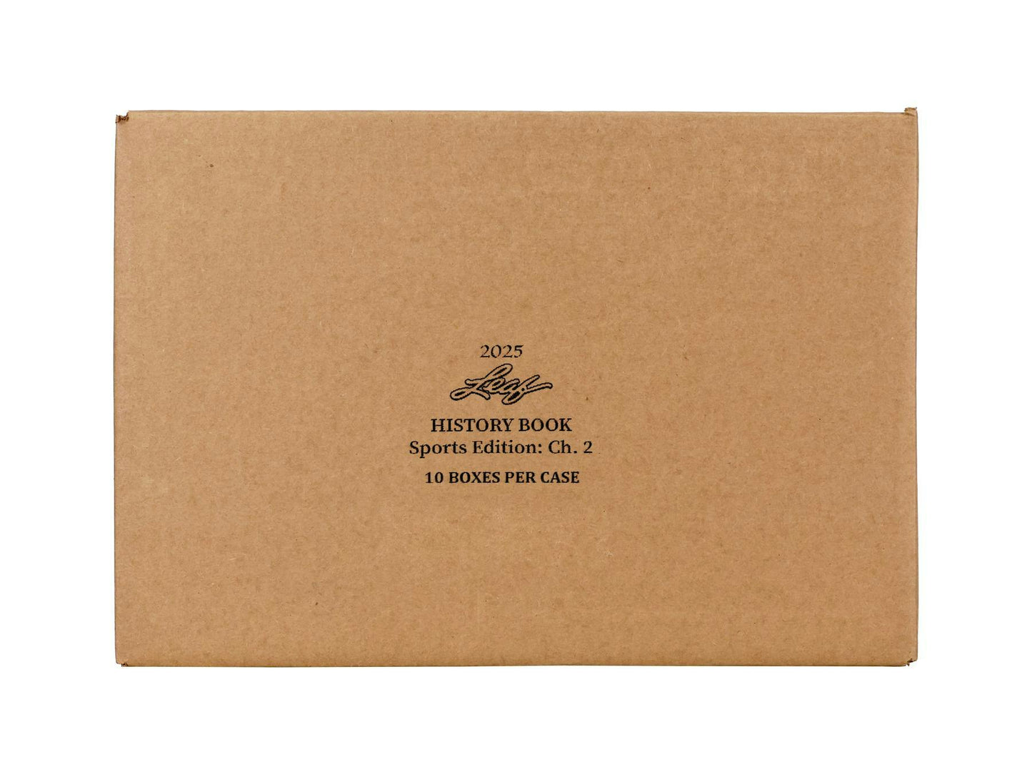 2025 Leaf History Book Sports Edition: Chapter 2 10-Box Hobby Case