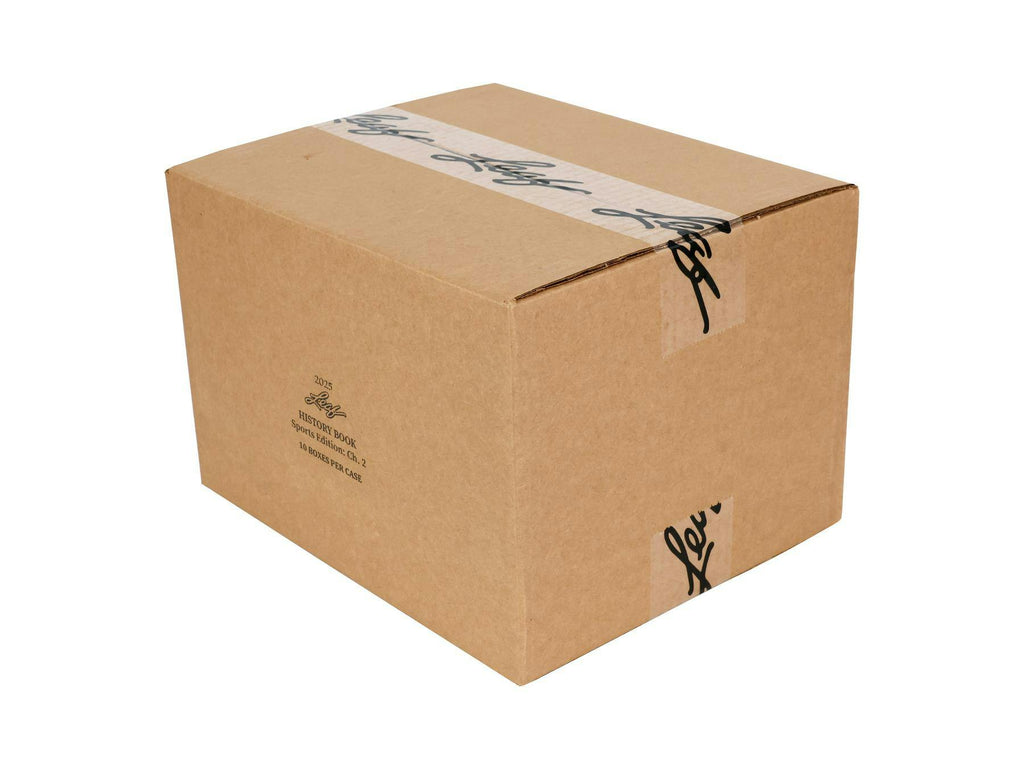 2025 Leaf History Book Sports Edition: Chapter 2 10-Box Hobby Case