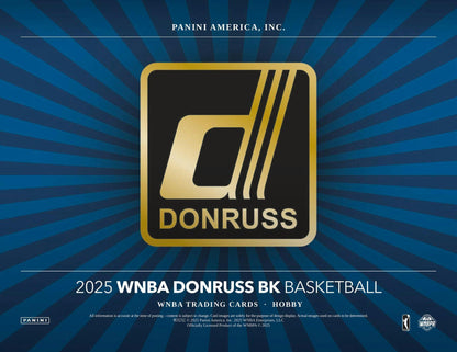 2025 Panini Donruss WNBA Basketball Hobby Box (10/23)