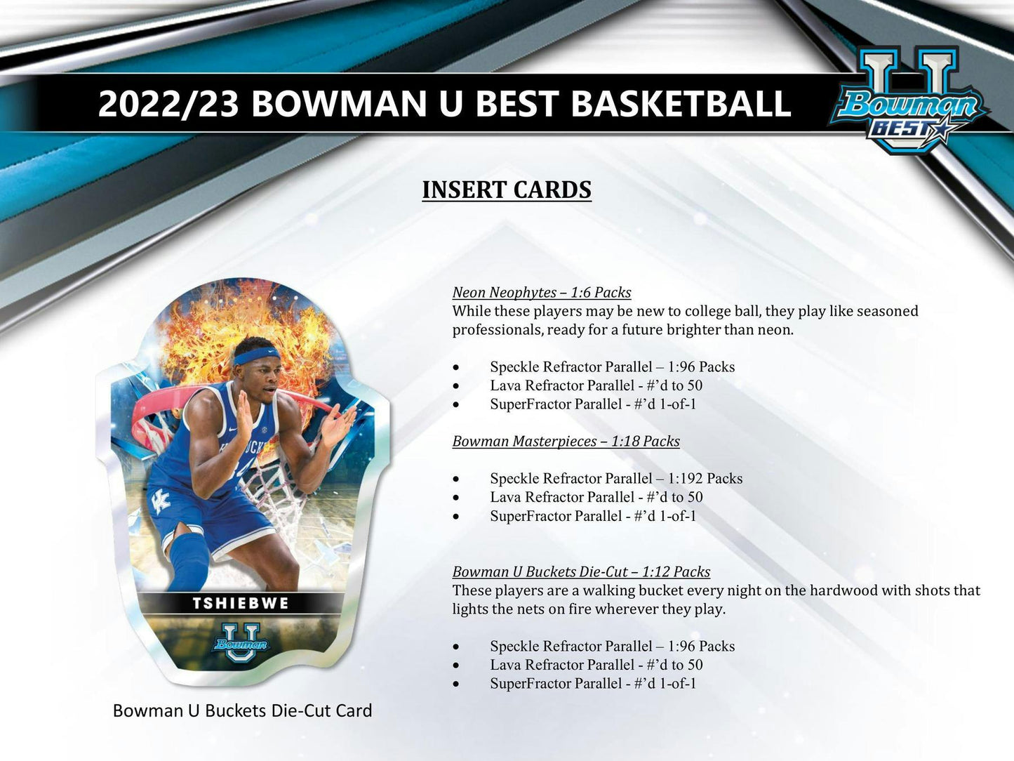 2022-23 Bowman University's Best Basketball Hobby Box