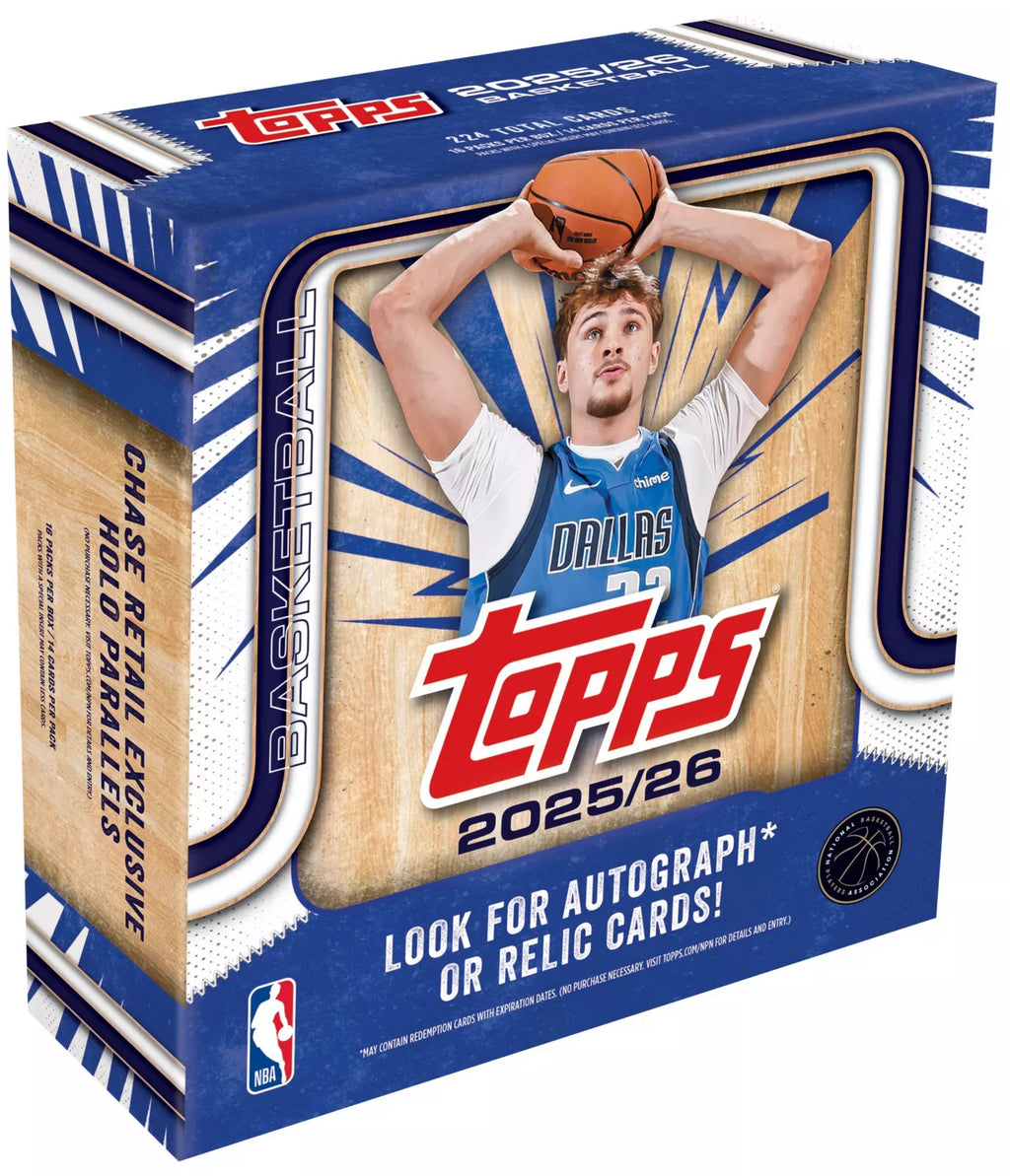 2025-26 Topps Basketball Mega 20-Box Case (11/6)