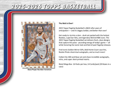 2025-26 Topps Basketball Blaster Box (10/23)