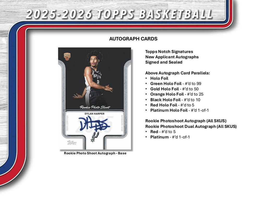 2025-26 Topps Basketball Mega Box (11/6)