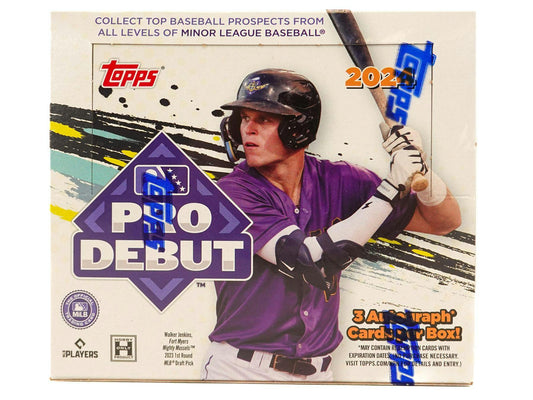 2024 Topps Pro Debut Baseball Hobby Jumbo Box (Presell)