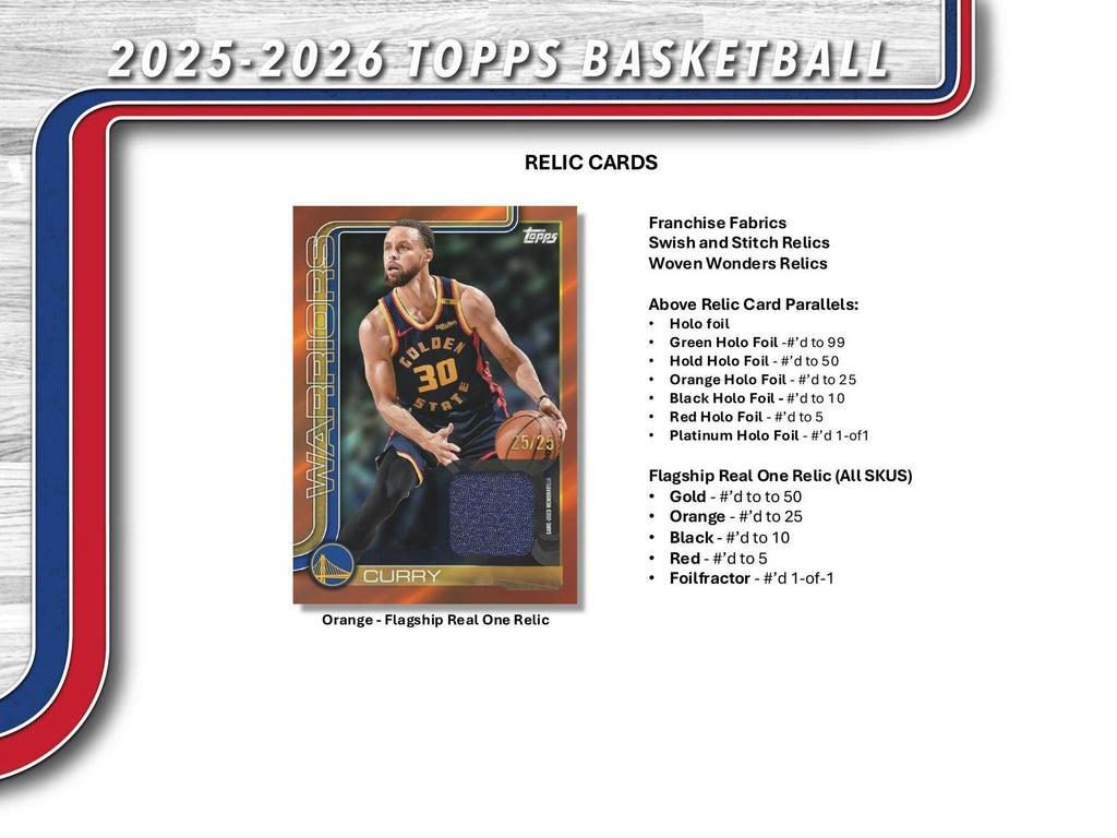 2025-26 Topps Basketball Mega Box (11/6)