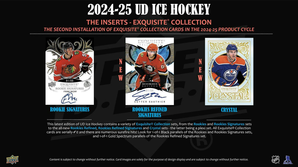 2024-25 Upper Deck Ice Hockey Hobby Box (6/11)