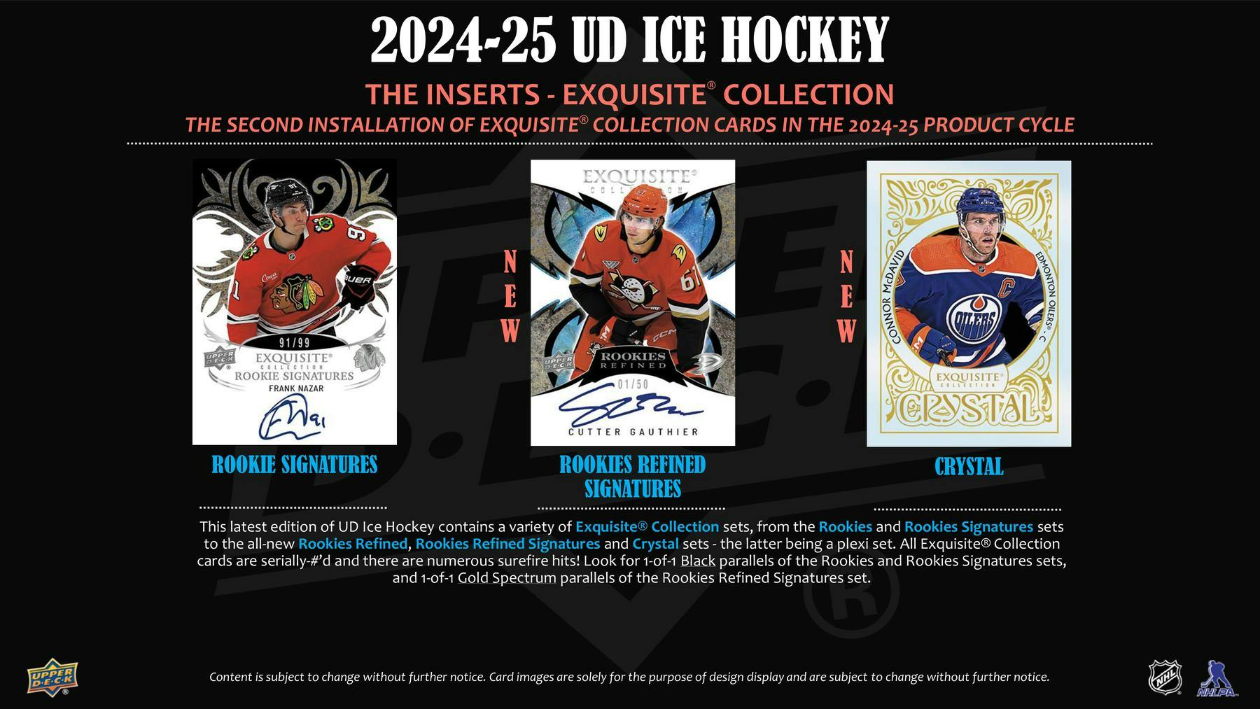 2024-25 Upper Deck Ice Hockey Hobby Box (6/11)