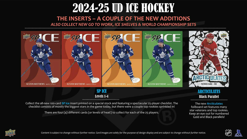 2024-25 Upper Deck Ice Hockey Hobby Box (6/11)