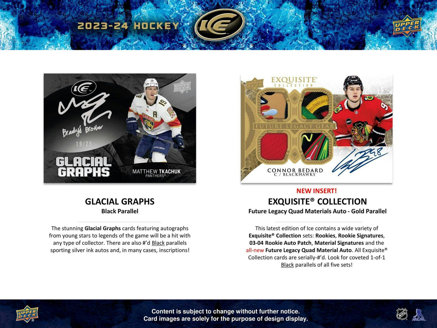 2023-24 Upper Deck ICE Hockey, Hobby Box