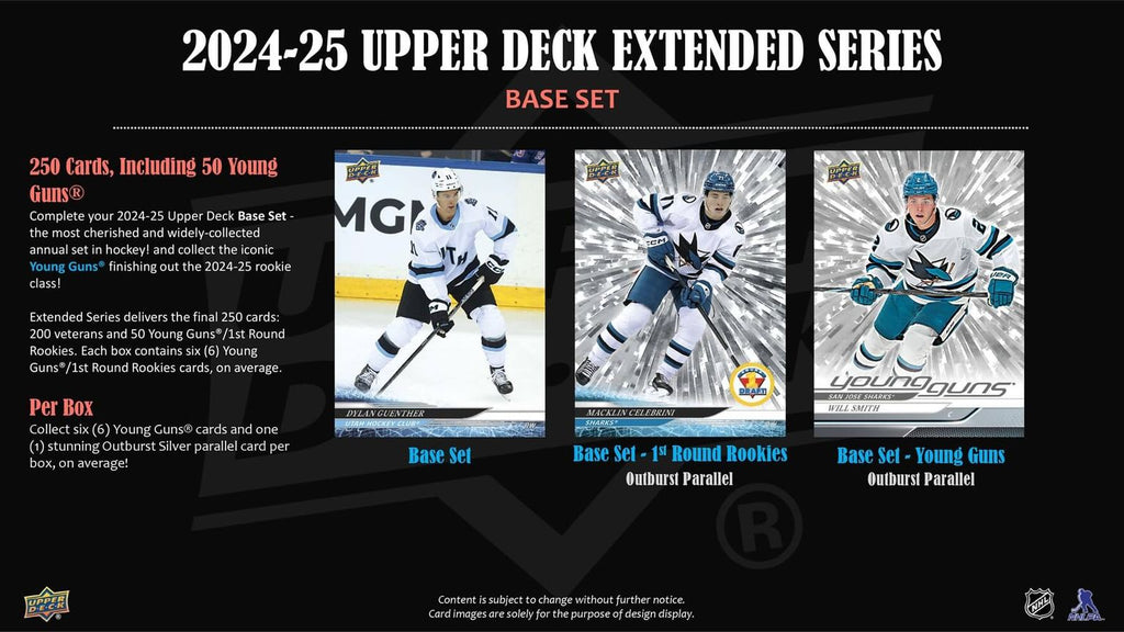 2024-25 Upper Deck Extended Series Hockey Blaster Box (6/11)