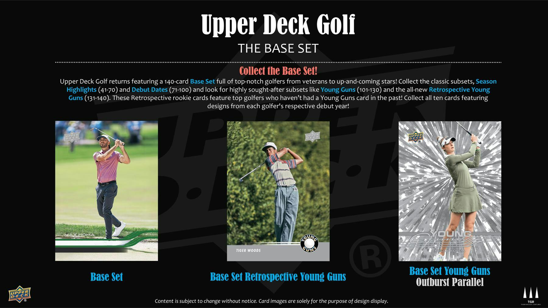 2026 Upper Deck Golf Hobby Box