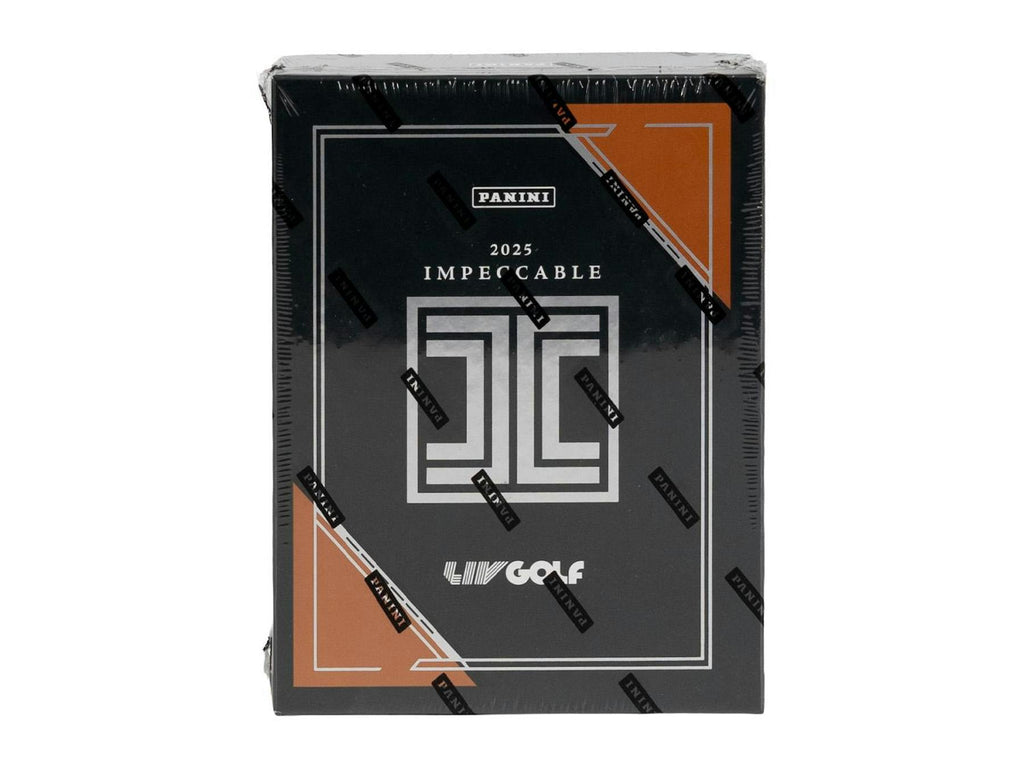 2025 Panini Impeccable LIV Golf Hobby 3-Box Case