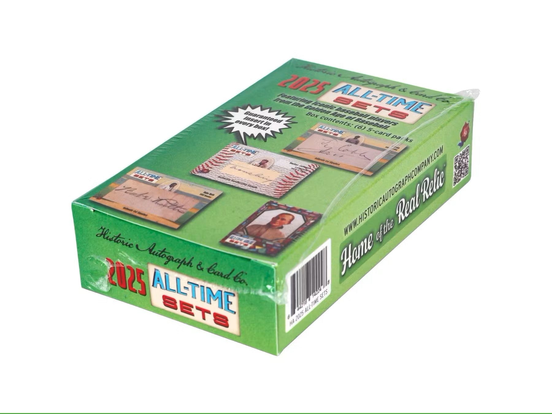 2025 Historic Autographs All-Time Sets Baseball Hobby Box