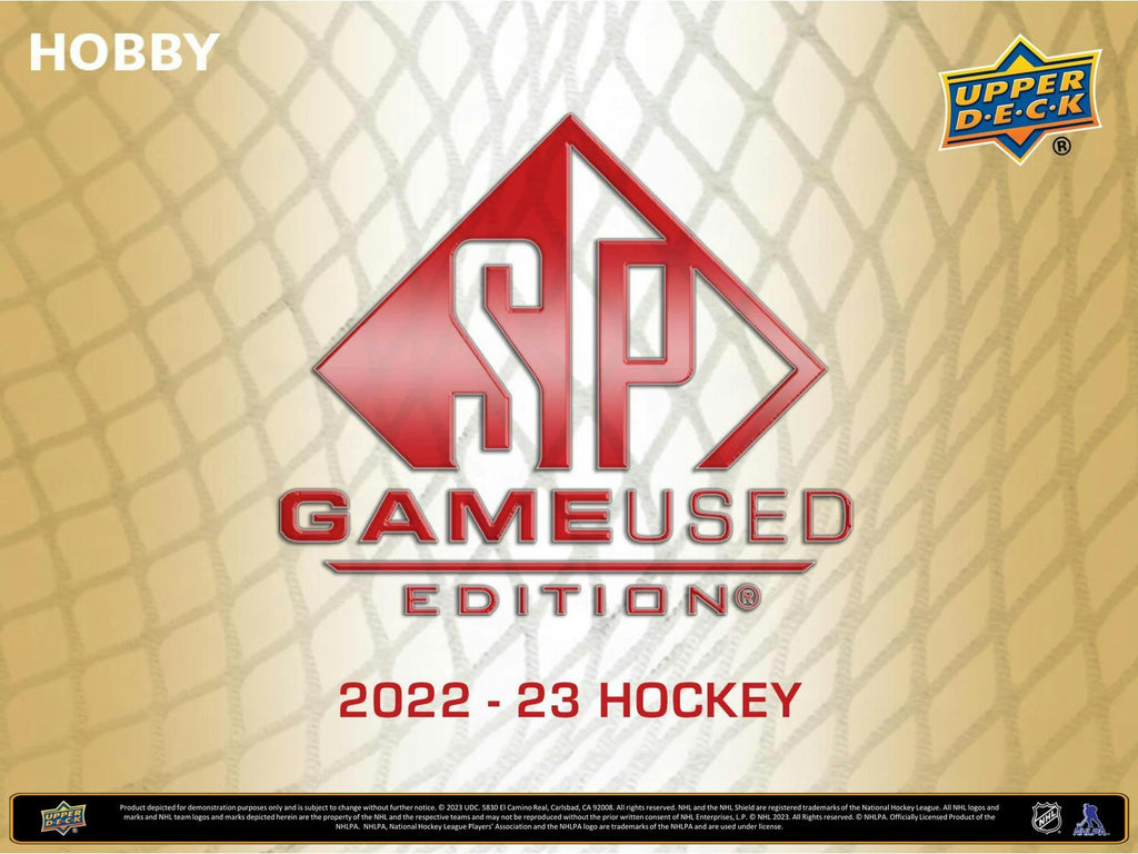 2022-23 Upper Deck SP Game Hockey usado, Hobby Box