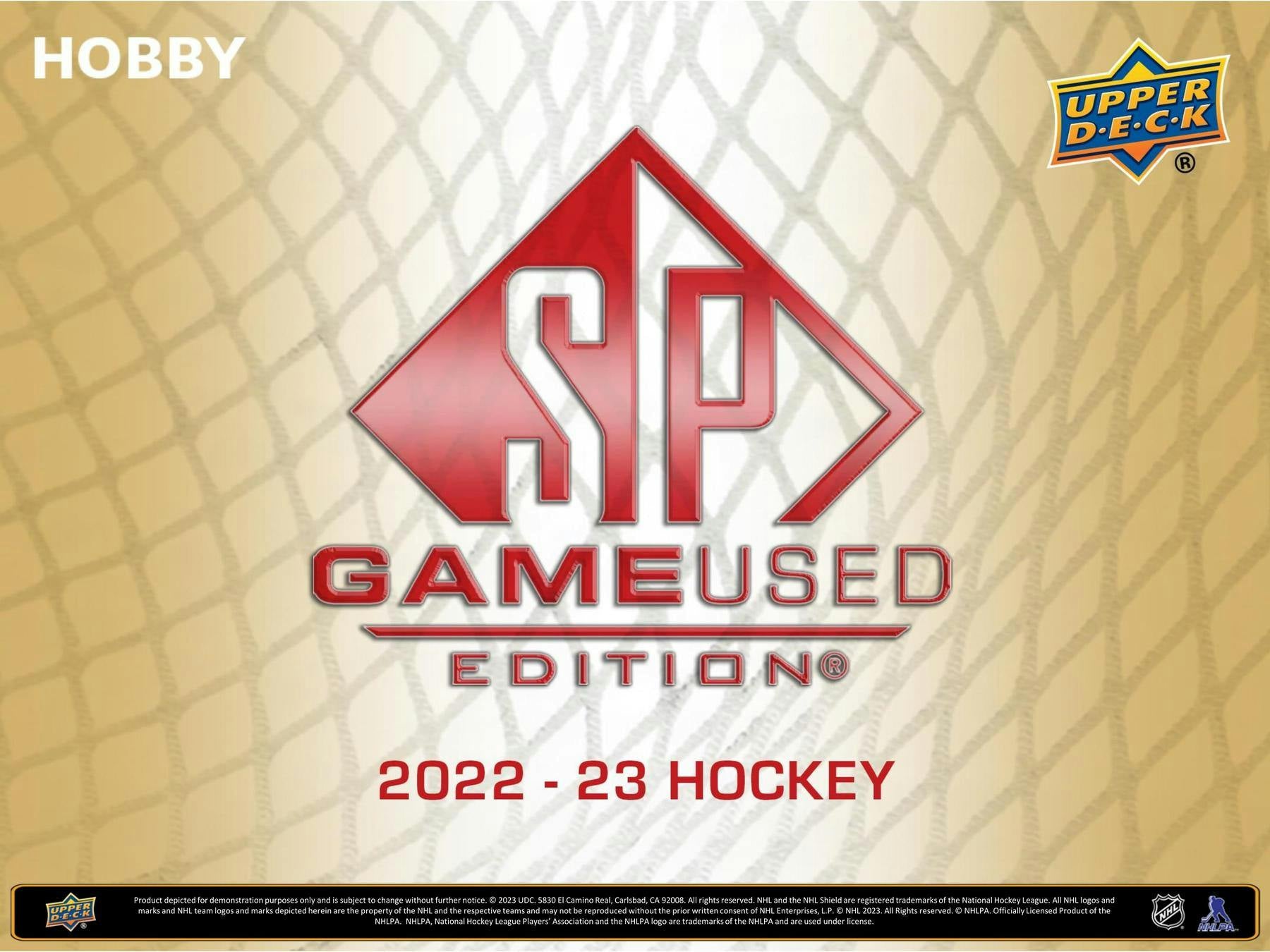 2022-23 Upper Deck SP Game Hockey usado, Hobby Box
