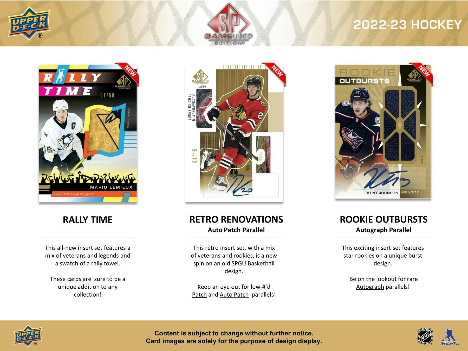 2022-23 Upper Deck SP Game Hockey usado, Hobby Box