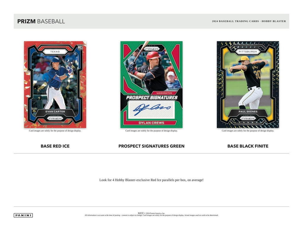 2024 Panini Prizm Baseball 6-Pack Hobby Blaster Box