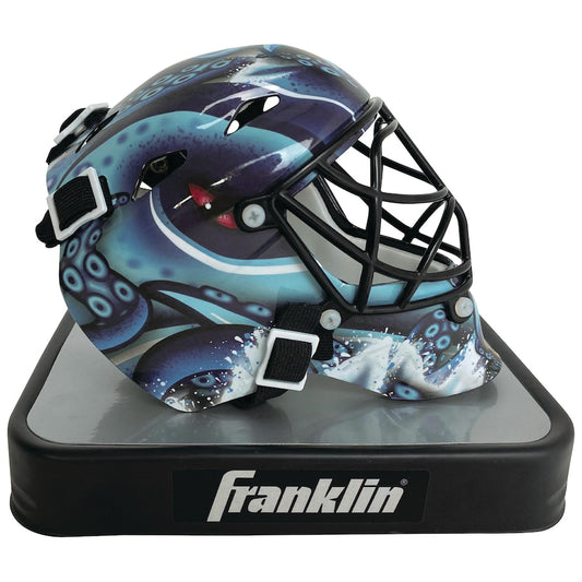 Unsigned Seattle Kraken Fanatics Authentic Franklin Sports Replica Mini Goalie Mask