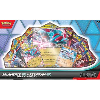 Pokemon Salamence ex & Reshiram ex Premium Collection Box (10/24)
