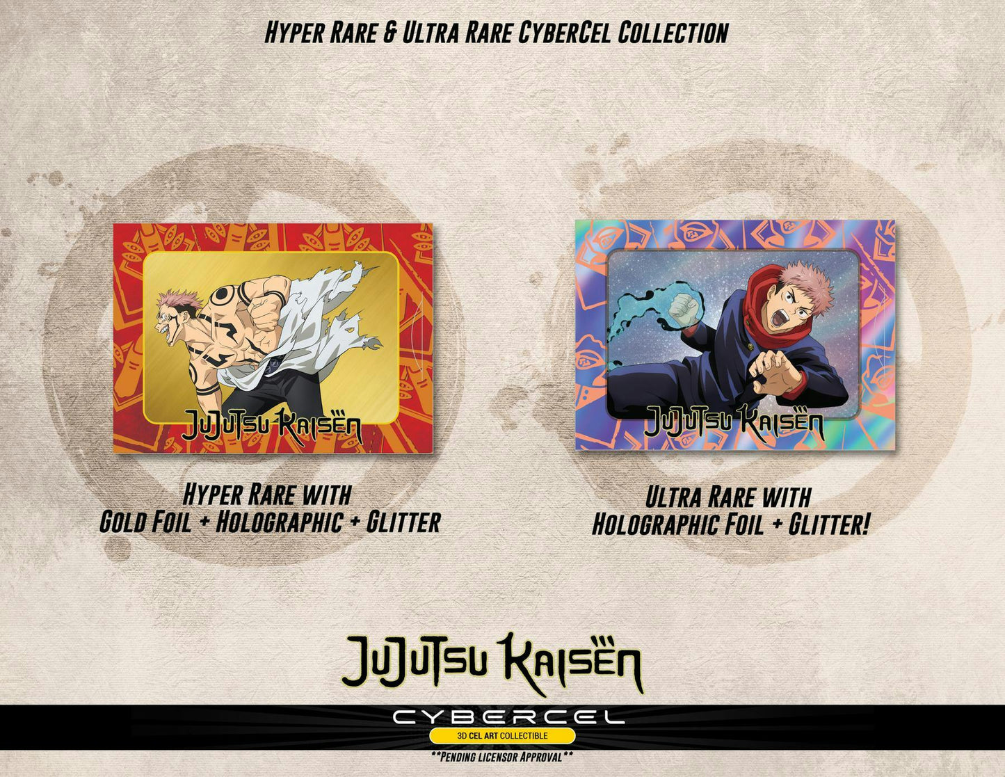 2023 Cybercel Jujutsu Kaisen Series 1  Collectible Booster Box