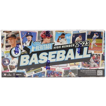 2023 Topps Heritage Baseball High Number, Hobby Box