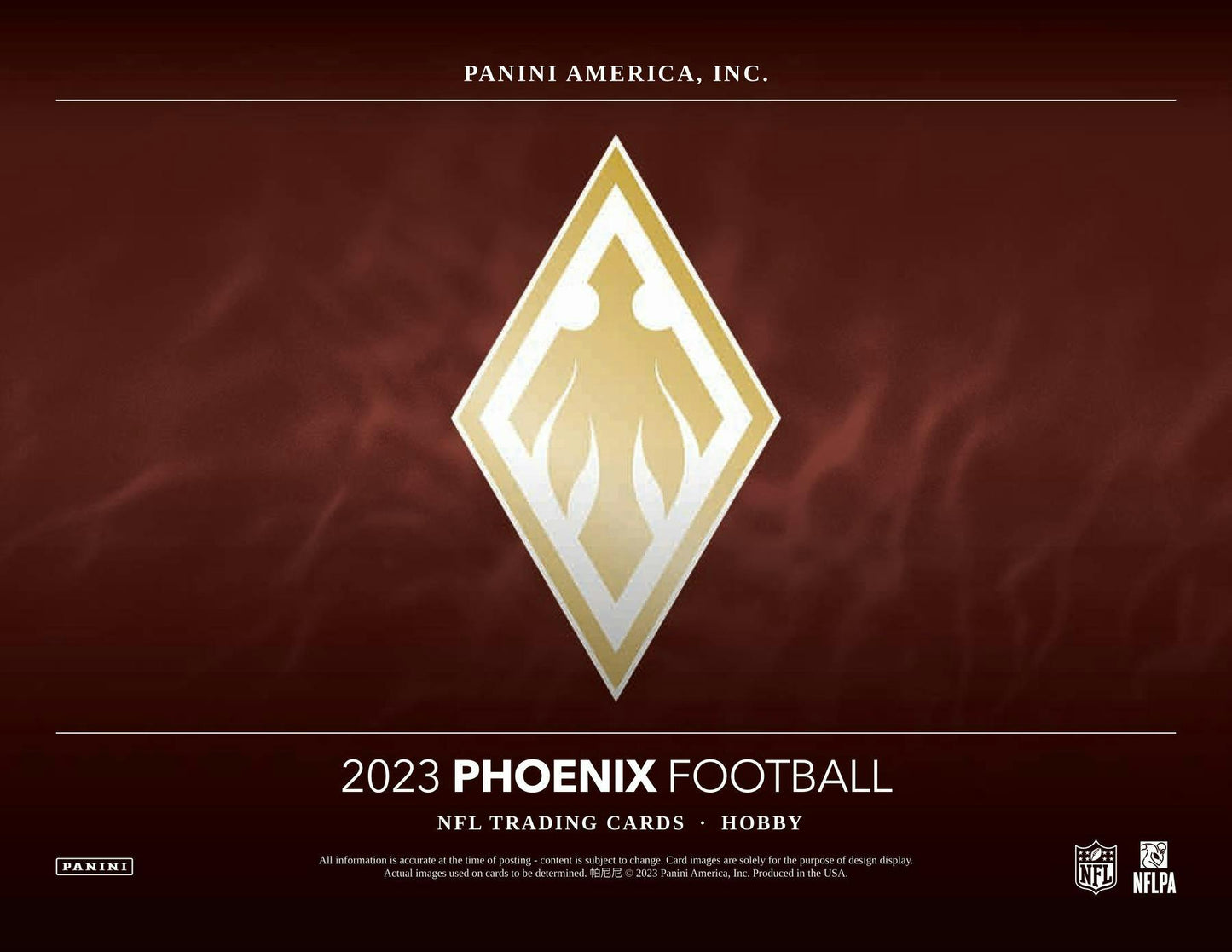 2023 Panini Phoenix Football, Hobby Box