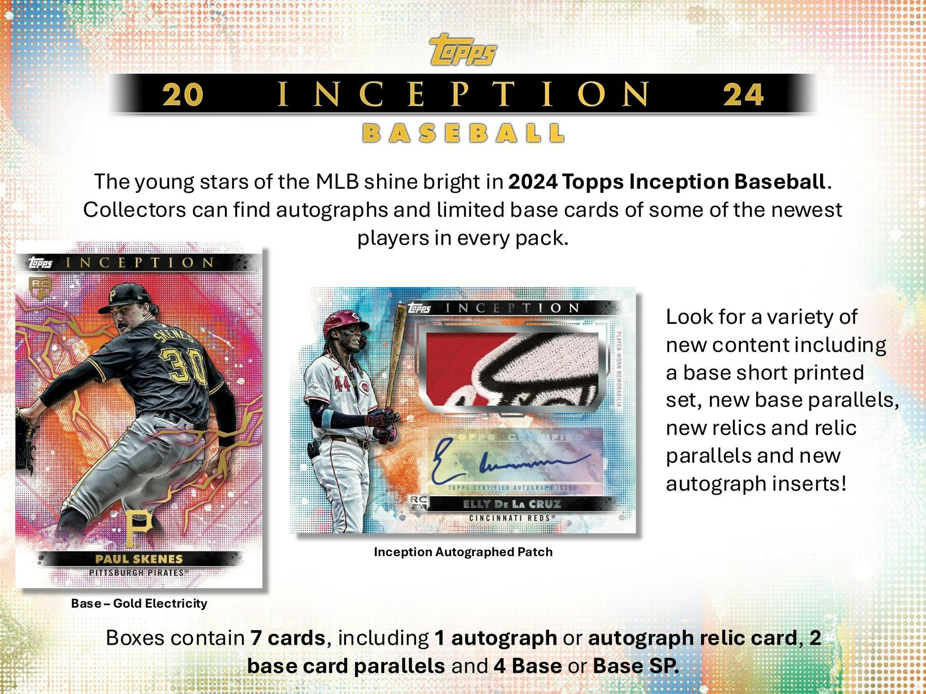 2024 Topps Inception Baseball Hobby Box (6/18)