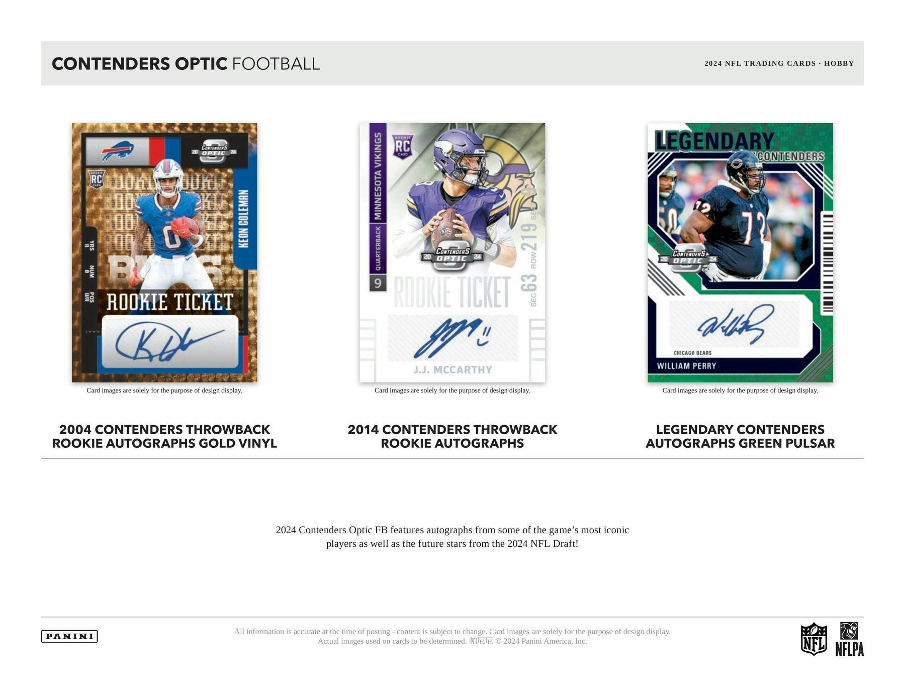 2024 Panini Contenders Optic Football Hobby Box