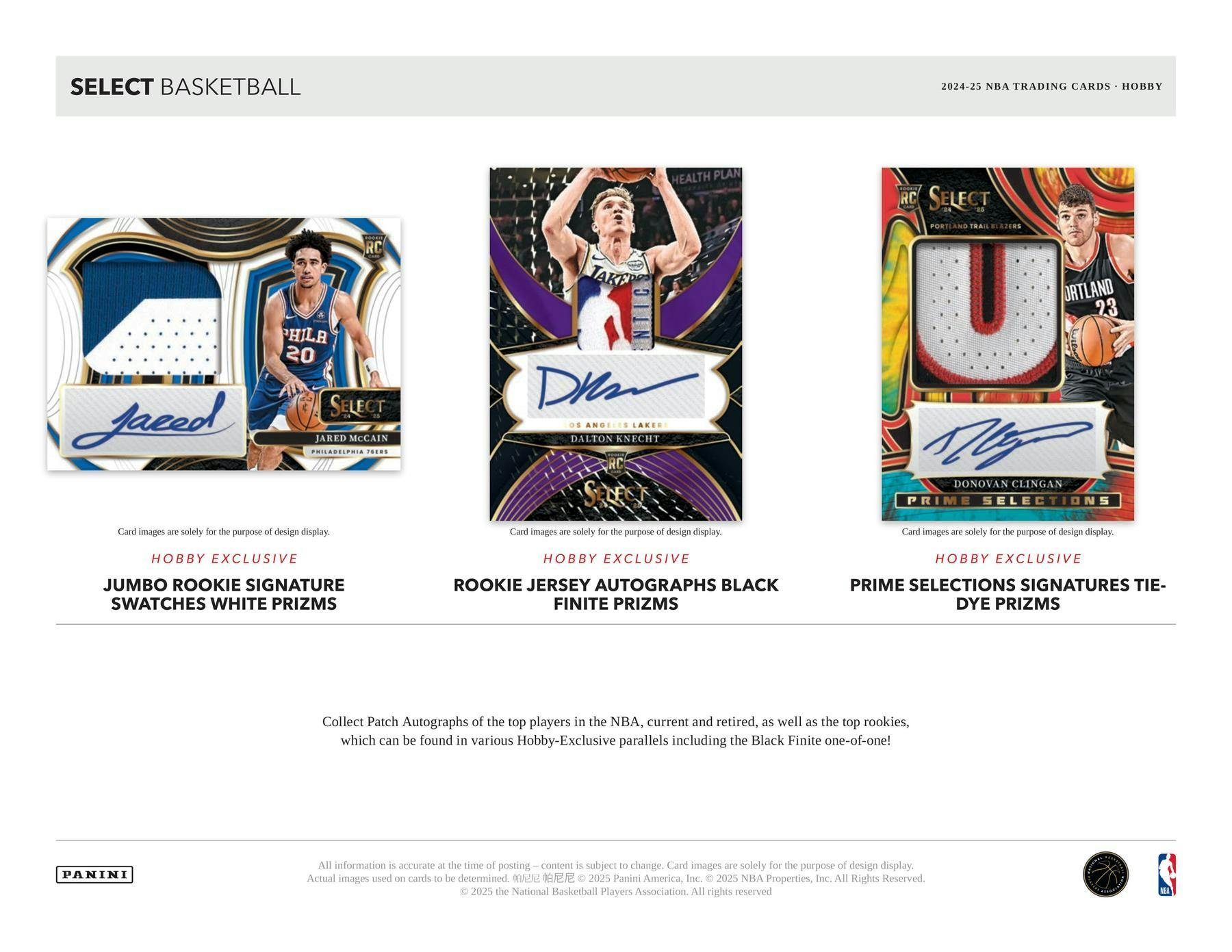 2024-25 Panini Select Basketball Hobby Box