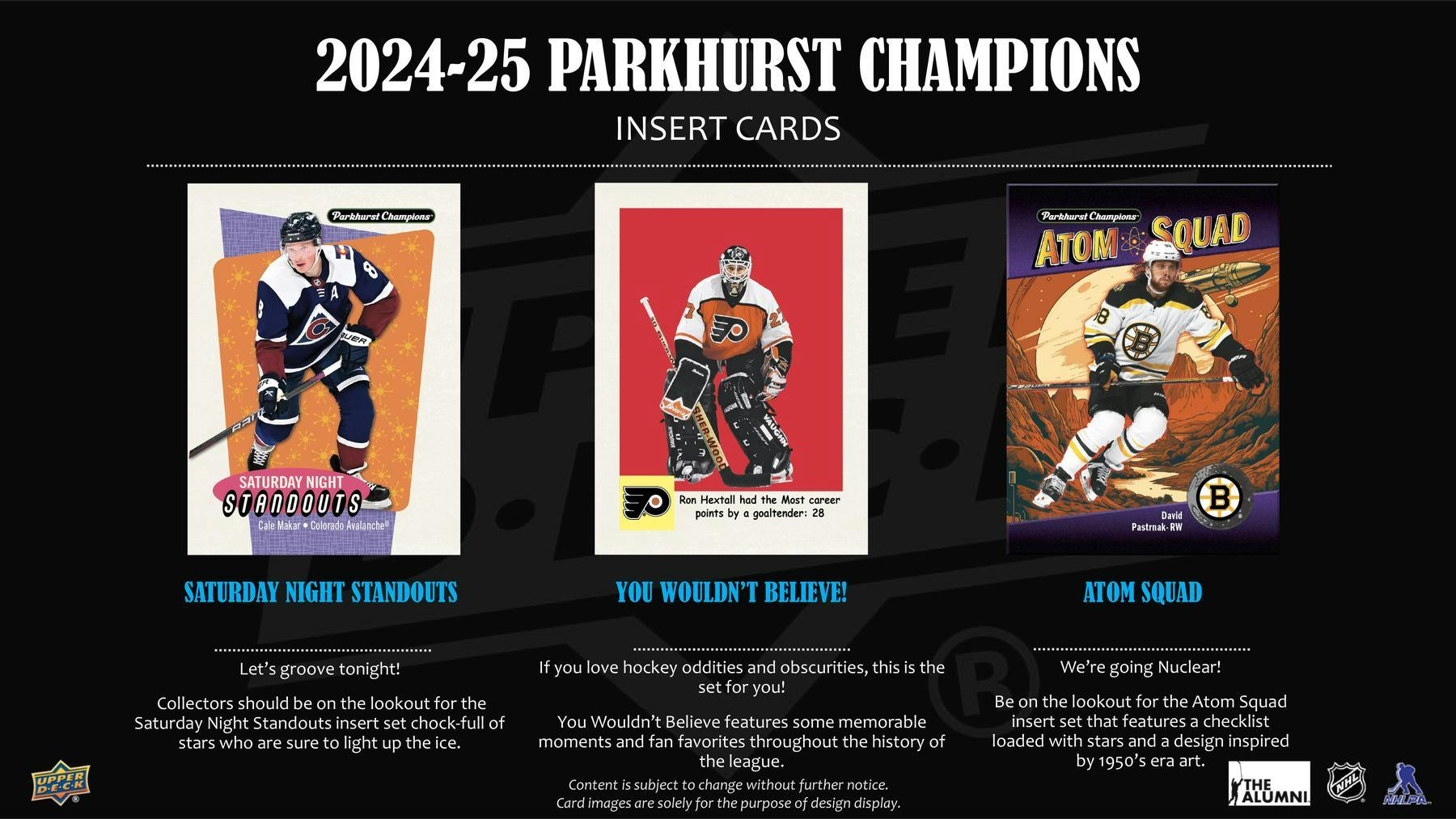 2024-25 Upper Deck Parkhurst Champions Hockey Hobby Box