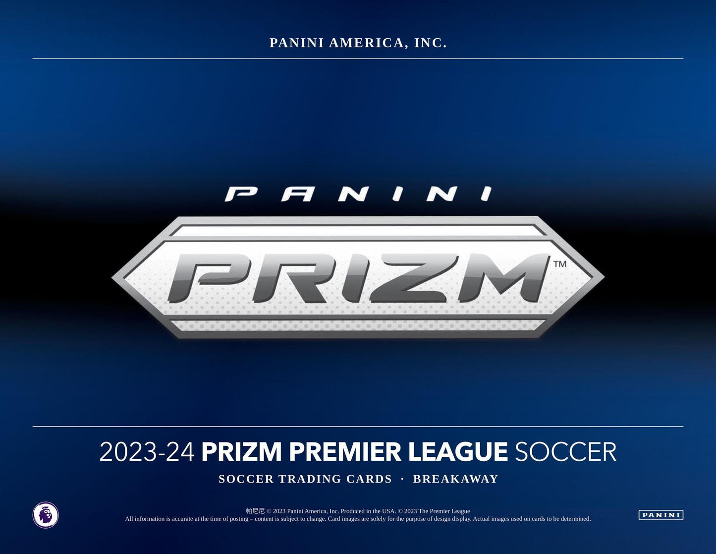 2023-24 Panini Prizm English Premier League Soccer, Breakaway Box