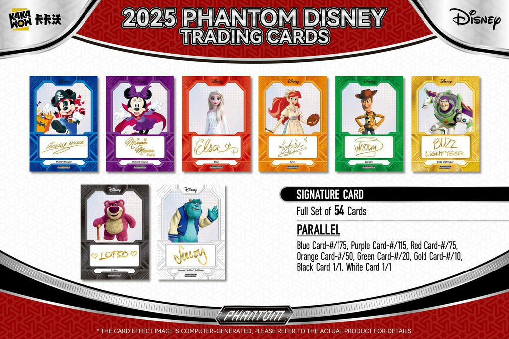 2025 Kakawow Phantom Disney Hobby Box