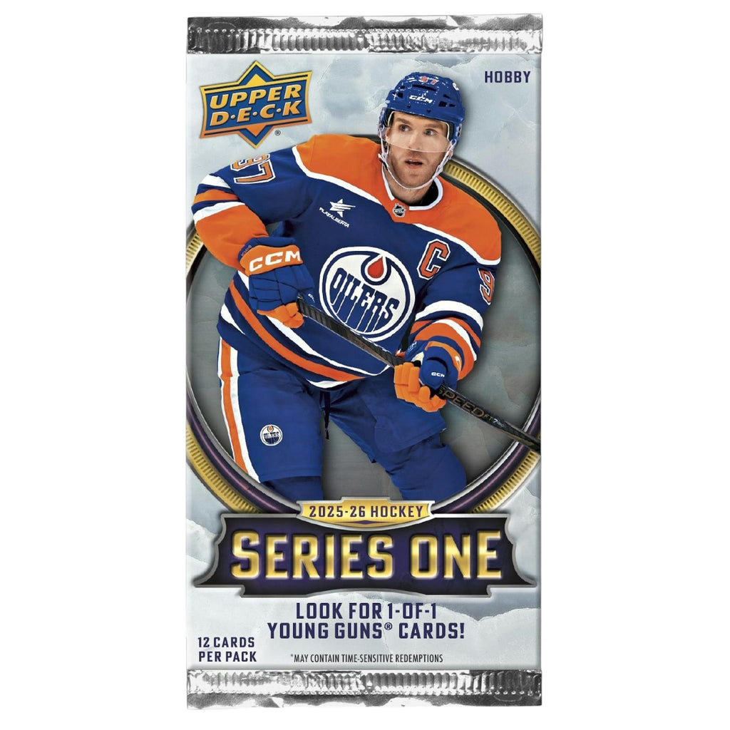 2025-26 Upper Deck Series 1 Hockey Hobby Pack