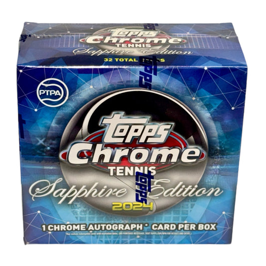 2024 Topps Chrome Tennis Sapphire Edition,