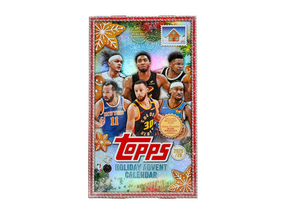 2025-26 Topps Holiday Basketball Countdown Calendar 8-Box Case (10/30)